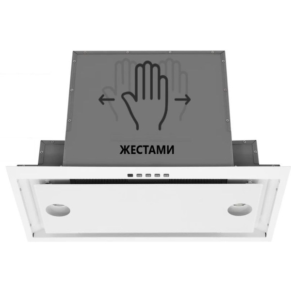 Кухонная вытяжка Akpo Neva Glass II 60 wk-12 (белый)