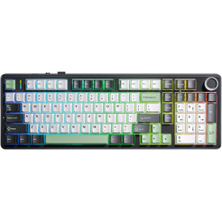 Клавиатура AULA F99Pro Black-White-Green Star Vector Switch