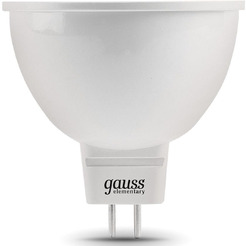 Светодиодная лампочка Gauss Elementary MR16 5.5W 3000К GU5.3 13516T (3 шт)