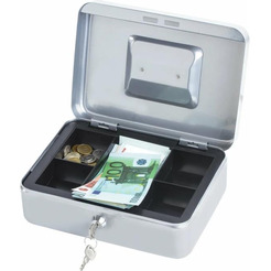 Кэшбокс BRAUBERG Safe 291059 (серебристый)