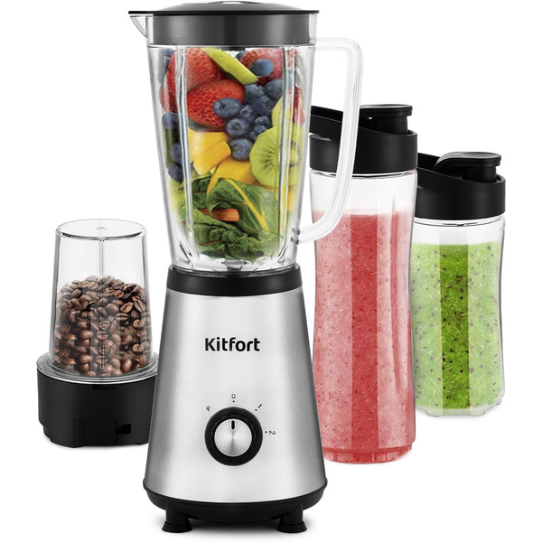 Блендер Kitfort KT-1340-3 (серебристый)