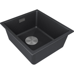 Кухонная мойка Paulmark IT-Granit Lumi 41 Uni LU41-BL (черный)