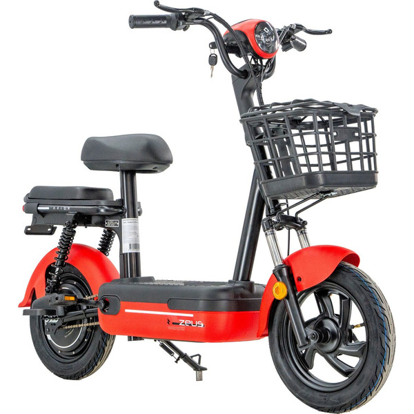 Электроскутер ZeuS Orion (красный)