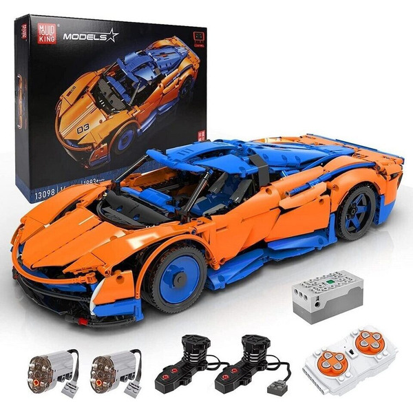 Игрушка конструктор на радиоуправлении MOULD KING 13098 Speedtail Sports Car
