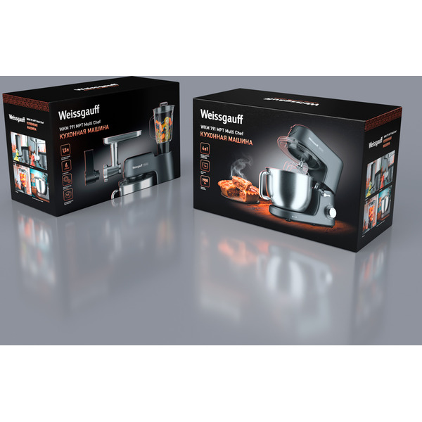 Кухонная машина WEISSGAUFF WKM 791 MPT Multi Chef