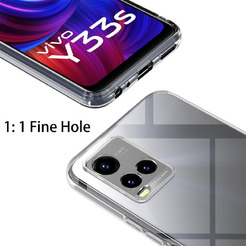Бампер Bingo TPU 2.0mm для VIVO Y21/Y33s Белый