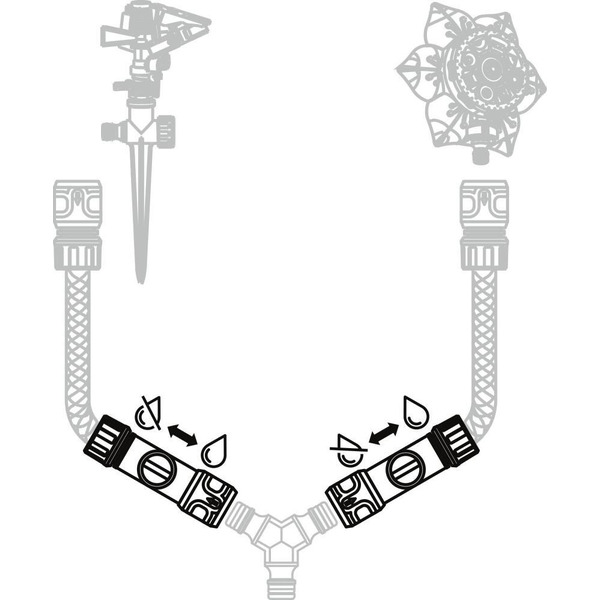 Муфта быстросъемная с регулятором напора STARTUL ST6013-11-1/2 (1/2"(5/8")
