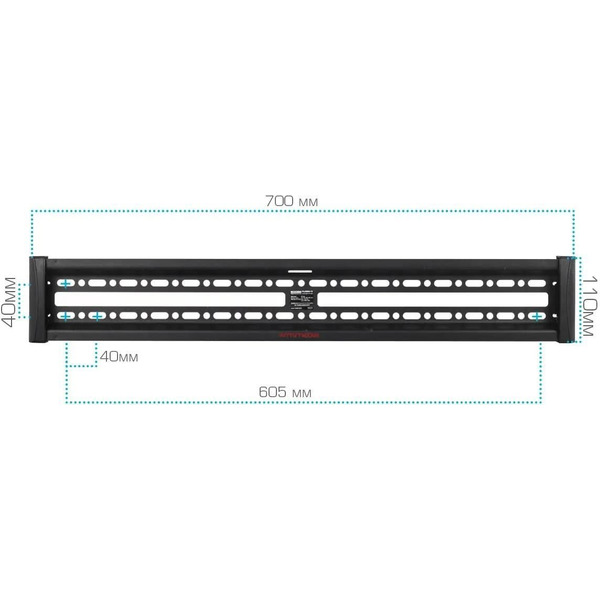 Кронштейн для телевизора Arm Media Plasma-12 (черный)