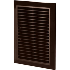 Решетка с сеткой от насекомых Awenta Classic T26aBR 17x24 (коричневый)