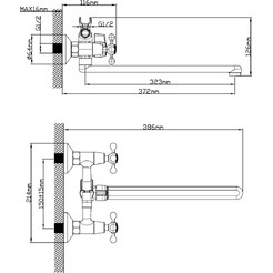 Смеситель AV Engineering AVROL7-D23