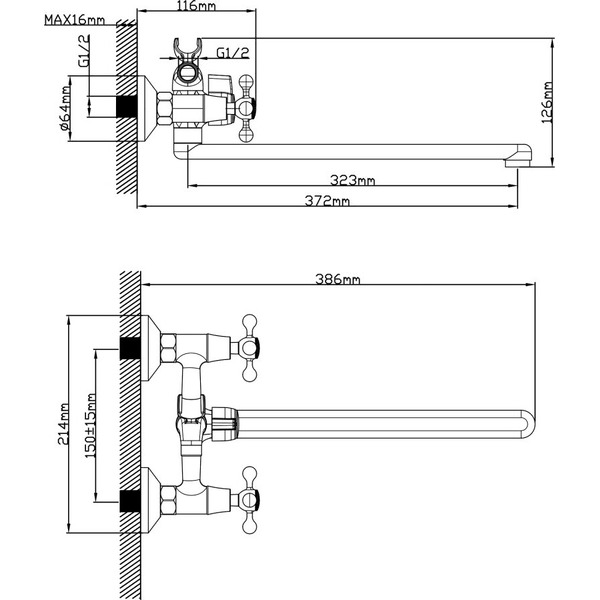 Смеситель AV Engineering AVROL7-D23