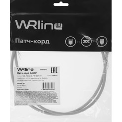 Кабель WRline WR-PC-RJ45-FTP-5E-1-GY