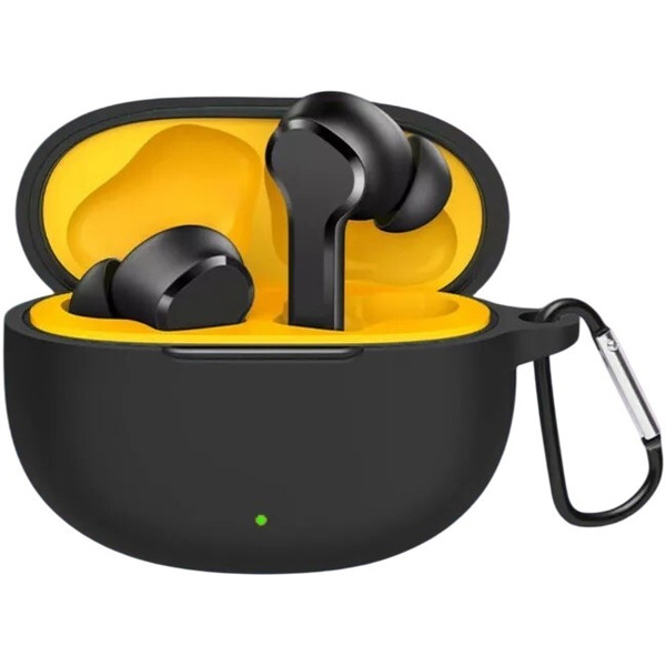 Чехол Bingo Silicone для Realme Buds T100 (черный)