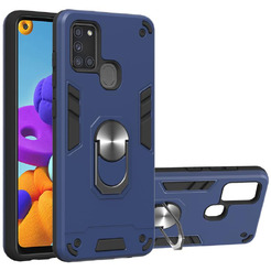 Бампер Bingo Warrior для Samsung Galaxy A21s (синий)
