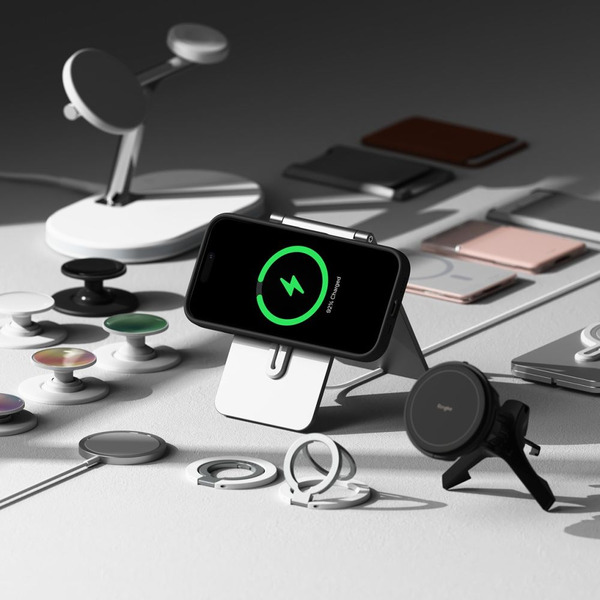 Чехол RINGKE SILICONE MAGNETIC MAGSAFE для IPHONE 16 PRO MAX BLACK