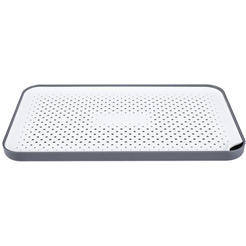 Поднос-сушилка Полимербыт Smart 4324005(серый/белый)