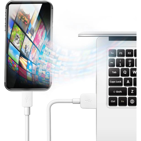 Кабель Defender USB08-01M (белый)