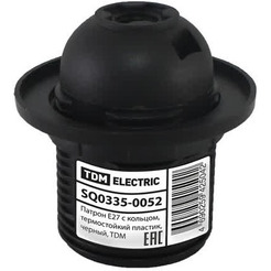 Патрон пластиковый с кольцом TDM ELECTRIC SQ0335-0052