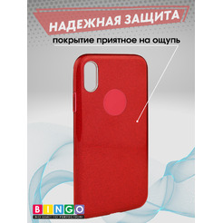 Чехол-накладка Bingo Shine для APPLE iPhone XR (красный)