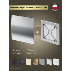 Решетка с панелью Awenta RW125sz-PEH125