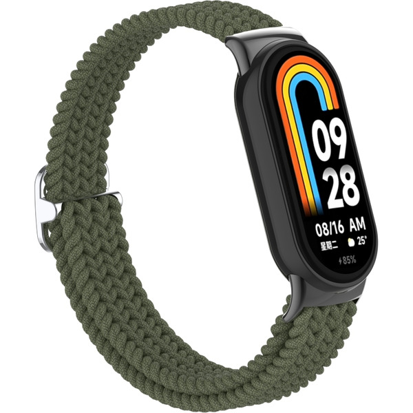 Ремешок Bingo Braided для Xiaomi Mi Band 8 (зеленый)