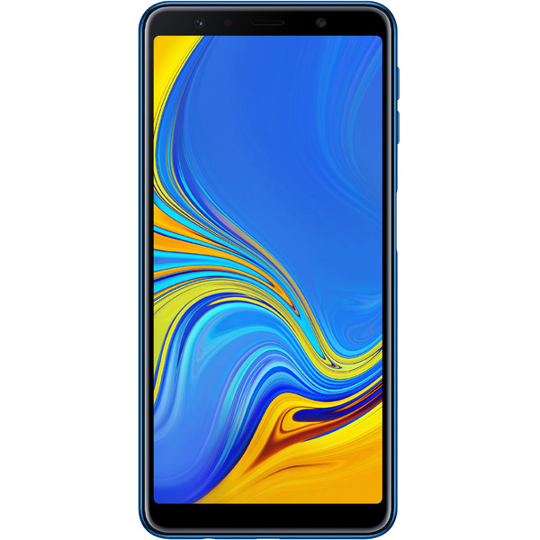 Смартфон SAMSUNG Galaxy A7 2018 синий (SM-A750FZBUSER)
