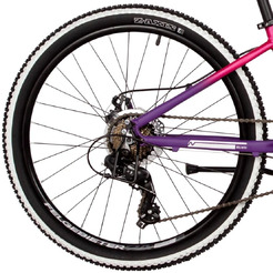 Велосипед Novatrack Katrina 7.D 24 2025 24AHD.KATRINA.12VPR5 (пурпурный/фиолетовый)