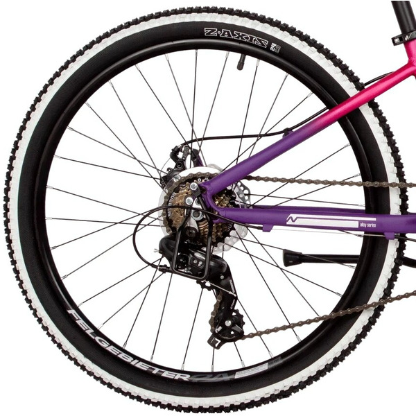 Велосипед Novatrack Katrina 7.D 24 2025 24AHD.KATRINA.12VPR5 (пурпурный/фиолетовый)