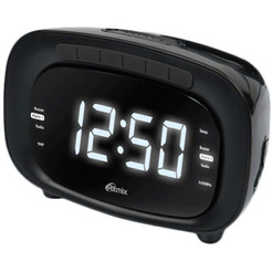 Радиочасы с функцией будильника RITMIX RRC-1250 Black