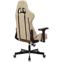 Кресло игровое Zombie VIKING 7 KNIGHT Fabric (бежевый/коричневый)