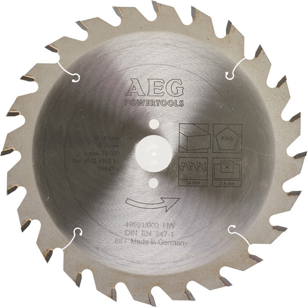 Диск пильный AEG Powertools 4932430311