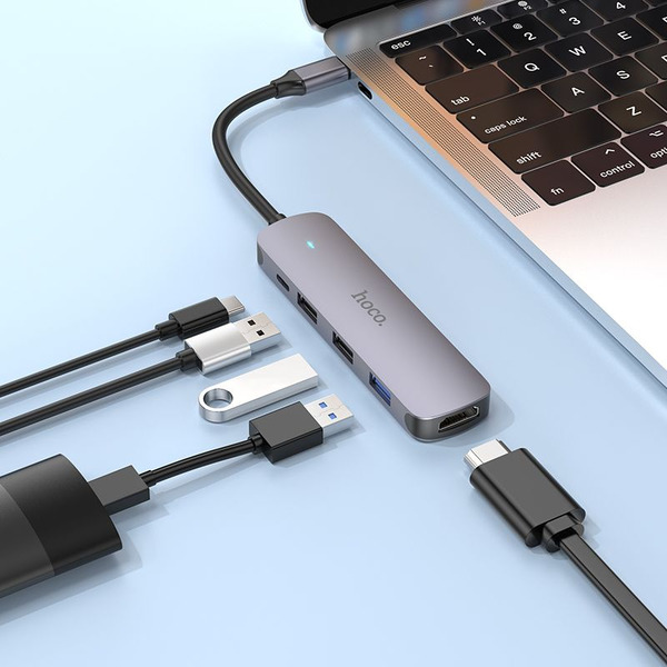 Разветвитель USB-C Hoco HB27