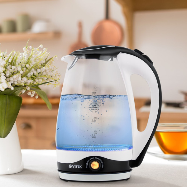 Электрочайник Vitek VT-7027 BW