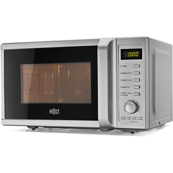 Микроволновая печь Holt HT-MO-002 (серебристый)