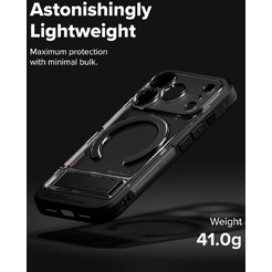Чехол Ringke UX MAGNETIC для iPhone 17 Pro SMOKE BLACK