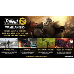 Игра Fallout 76 Wastelanders для PlayStation 4