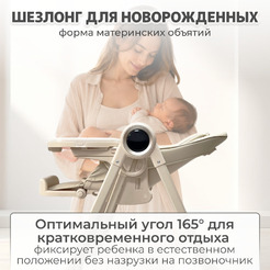 Стульчик-качель для кормления Bubago Mateo BG 215-2 (бежевый)
