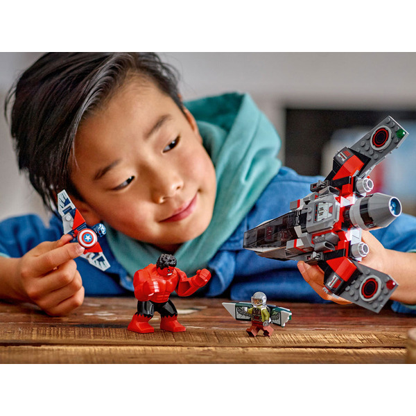 Конструктор LEGO Super Heroes Битва Капитана Америки против Красного Халка 76292