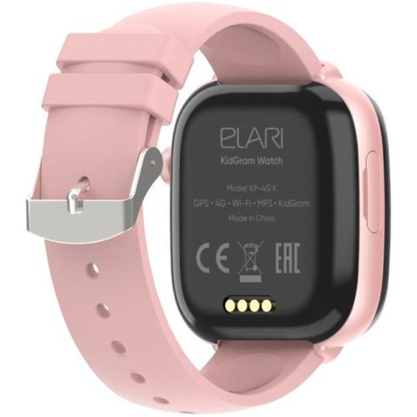 Детские умные часы Elari KidGram Watch 4G KP-4G-K (розовый)