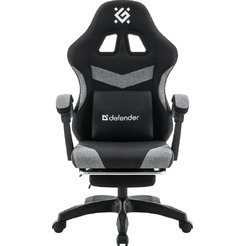 Игровое кресло Defender Runa Pro (черный/серый)