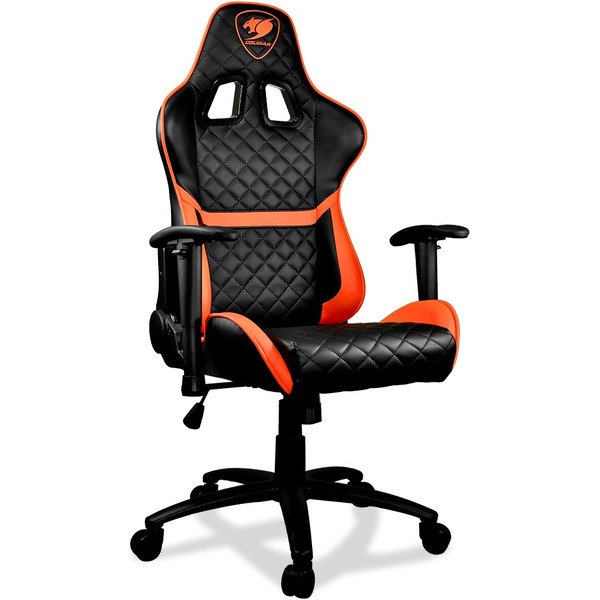 Кресло Cougar Armor One (черный/оранжевый)