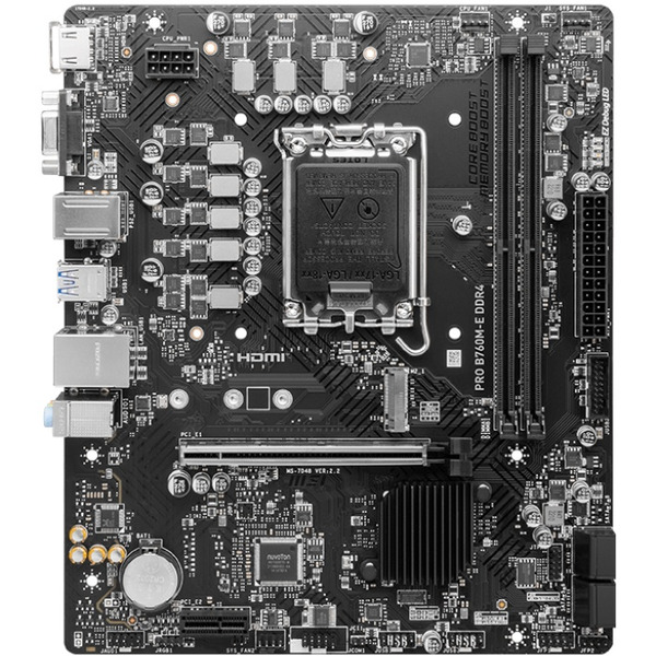 Материнская плата MSI Pro B760M-E DDR4