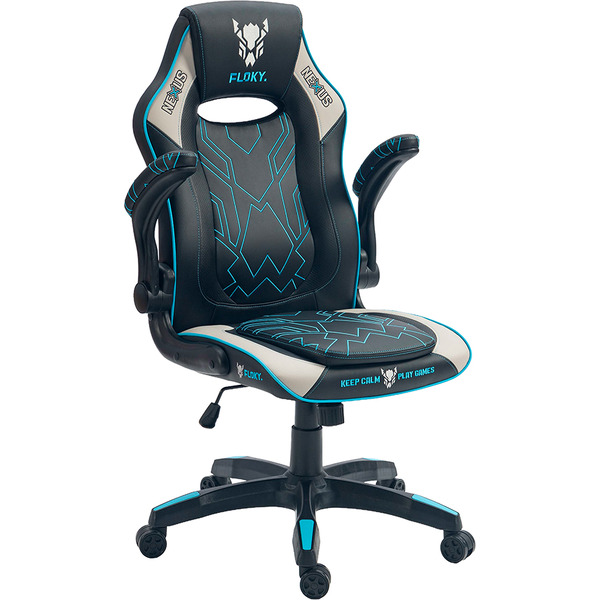 Кресло компьютерное FLOKY NEXUS Black-Grey V3