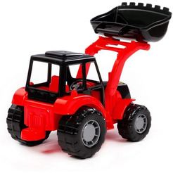 Трактор-погрузчик Полесье "Мастер" 24415 (красно-чёрный)
