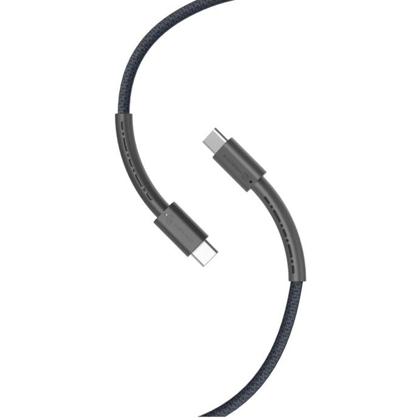 Кабель Atomic Wildcore USB-C-USB-C PD 60W 30.365 (темно-серый)