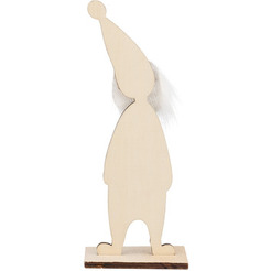 Деревянная фигурка NEON-NIGHT Гномик-бородач 504-008