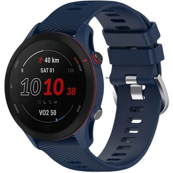 Ремешок Bingo Textured для часов 18мм (темно-синий)