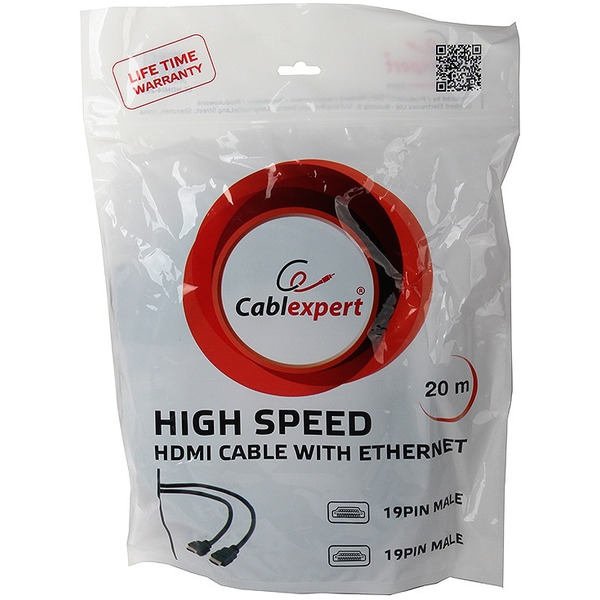 Кабель HDMI CABLEXPERT CC-HDMI4-20M