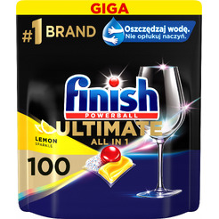 Капсулы для посудомоечной машины Fairy Powerball Ultimate All in One Lemon (100 шт)
