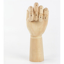 Модель художественная BRAUBERG ART 191297 (высота 30 см., тип-мужская правая рука, материал дерево )